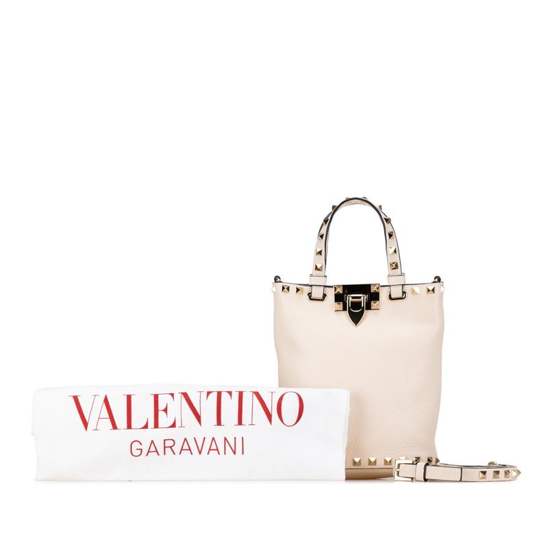VALENTINO ヴァレンティノ ロックスタッズ ミニ トートバッグ VALENTINO ヴァレンティノ ロックスタッズ ミニ トートバッグ