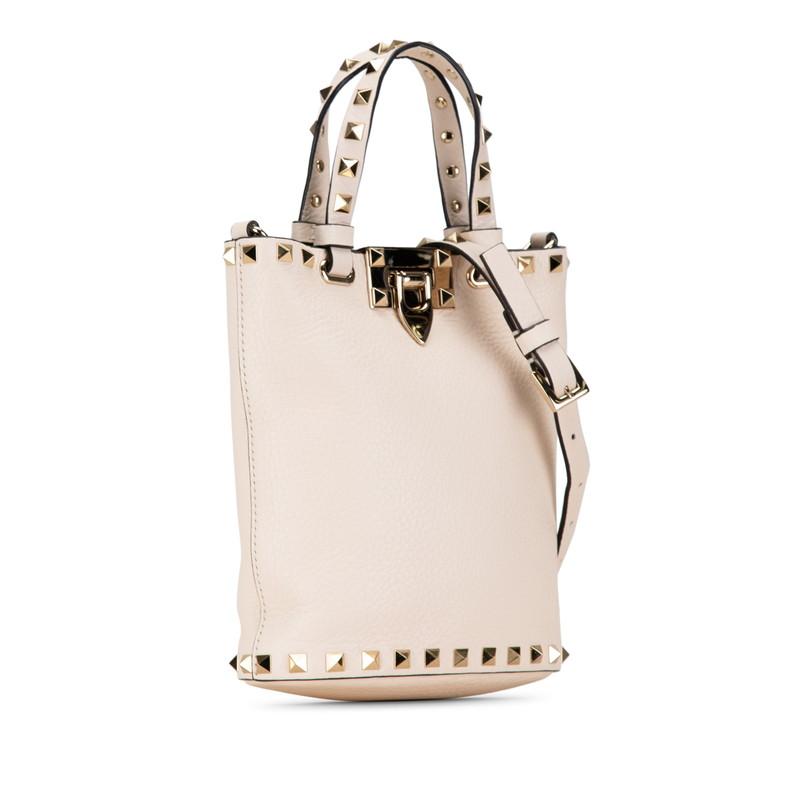 VALENTINO ヴァレンティノ ロックスタッズ ミニ トートバッグ VALENTINO ヴァレンティノ ロックスタッズ ミニ トートバッグ