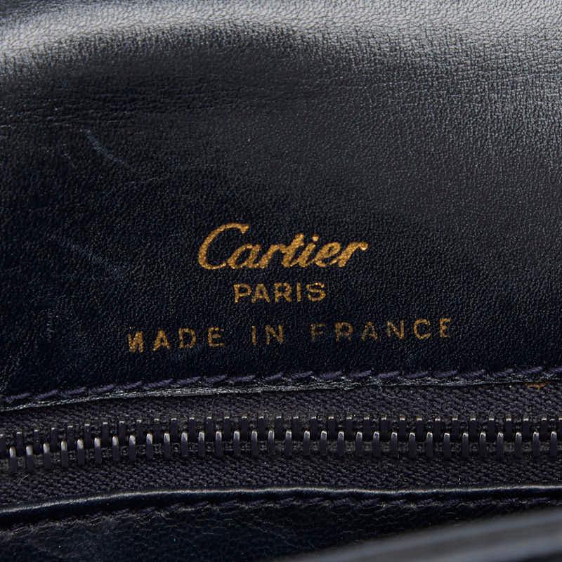 Cartier（カルティエ） サファイアライン ショルダーバッグ ブラック