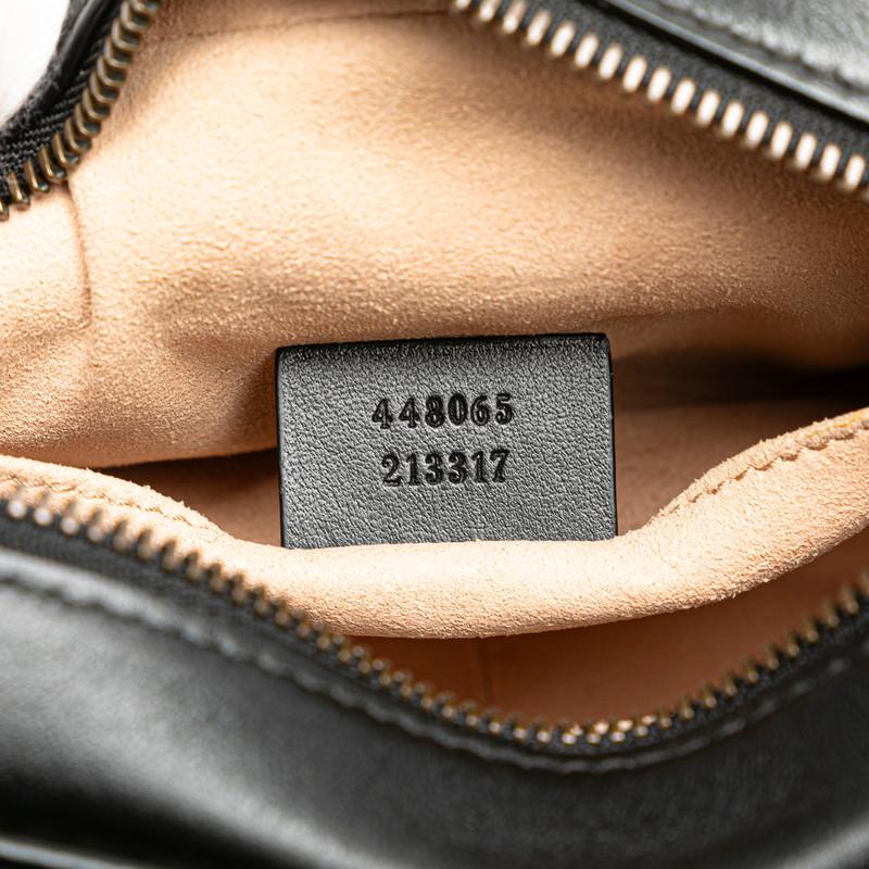 グッチ GGマーモント キルティング 斜め掛け ミニショルダーバッグ  