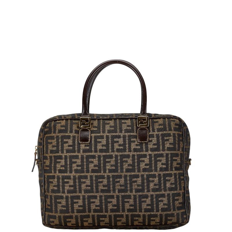 FENDI フェンデ ズッカ 2wayトートバッグ ショルダーバッグ FFロゴ FENDI フェンディ ズッカ FF ロゴ柄 ジャガードファブリック