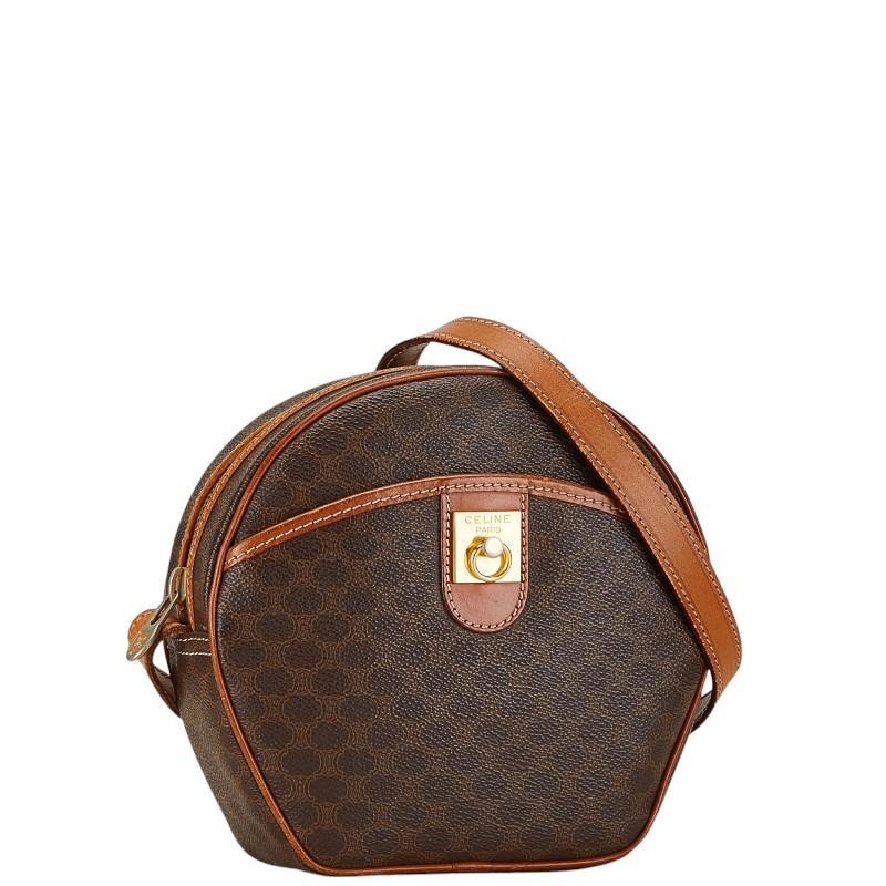 【CELINE】ショルダーバッグ マカダム柄 PCV ダークブラウン 肩かけ 楽天市場】CELINE セリーヌ マカダム柄 ブラゾン柄 ショルダー