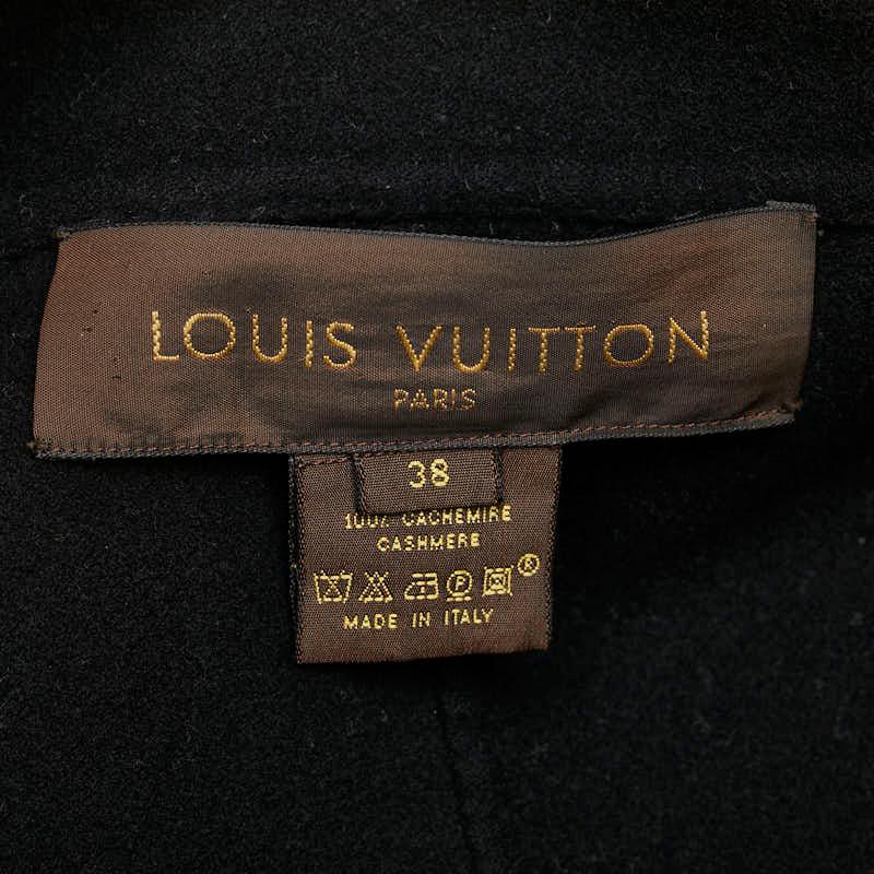 LOUIS VUITTON ルイ ヴィトン ダウンコート ブラック カシミヤ LOUIS VUITTON ルイ ヴィトン ダウンコート ブラック カシミヤ