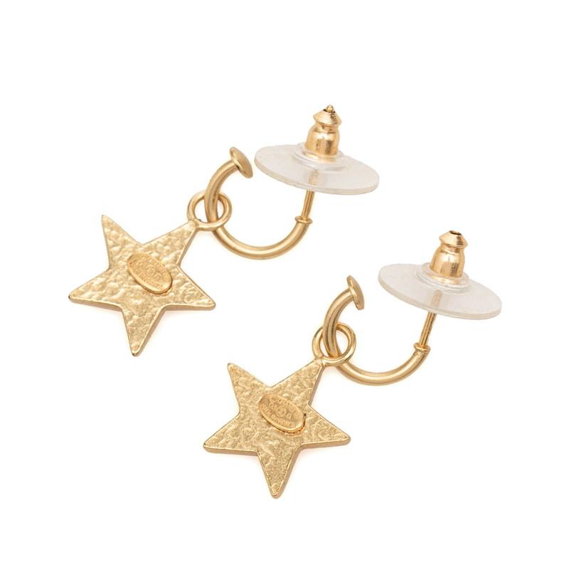 CHANEL（シャネル） ココマーク スター ピアス 03A ピンクベージュ