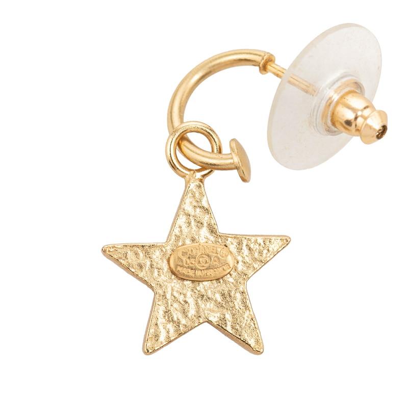 CHANEL（シャネル） ココマーク スター ピアス 03A ピンクベージュ 