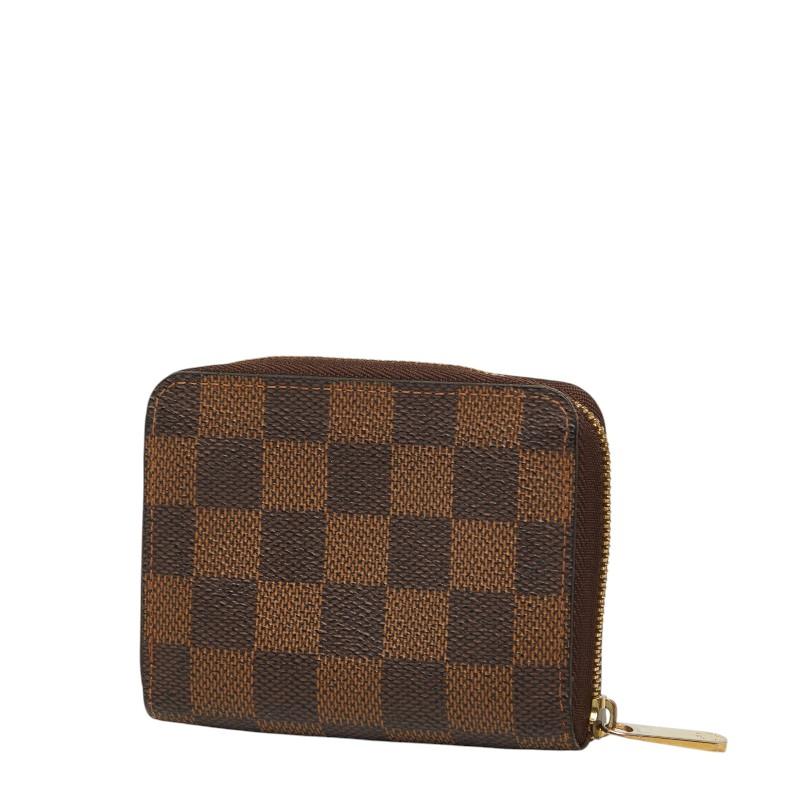 ルイヴィトン ダミエ エベヌ ジッピー・パース 小銭入れ 財布 LOUIS VUITTON（ルイ・ヴィトン） ルイ ヴィトン ダミエ ジッピー