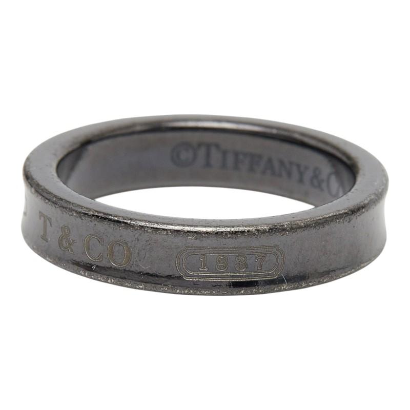 本*★様 TIFFANY＆Co ティファニー 1837 ナロー チタン リング TIFFANY&Co.（ティファニー） 1837 ナロー リング 指輪 ブラック