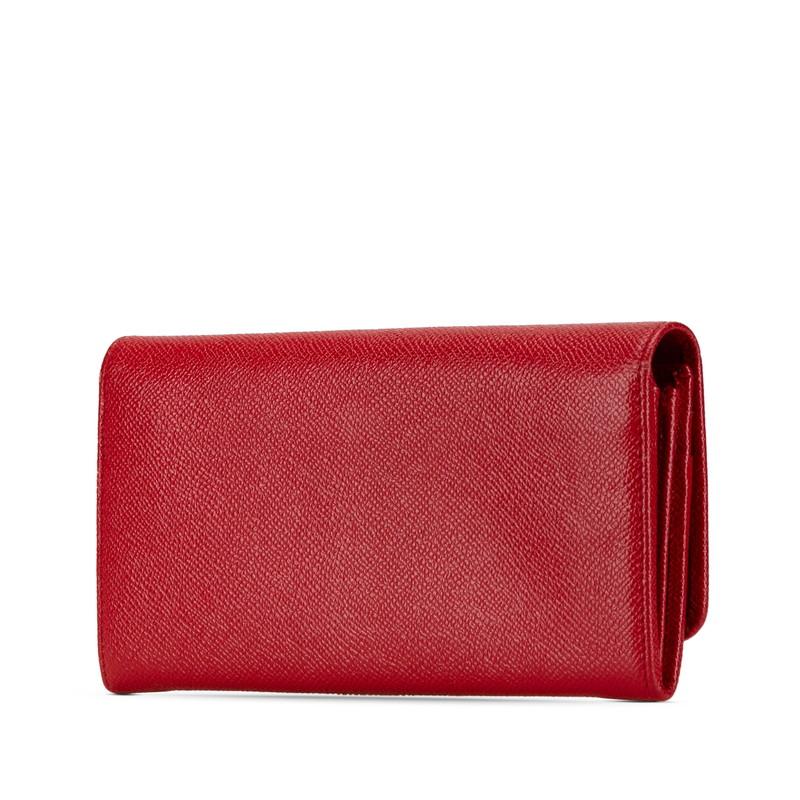 BVLGARI ブルガリ ブルガリブルガリ 長財布 レッド レザー BVLGARI ブルガリ ブルガリブルガリ 長財布 レッド レザー