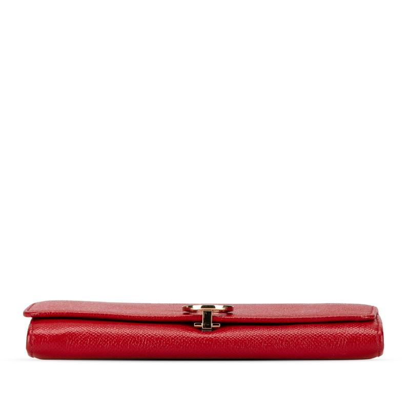 BVLGARI ブルガリ ブルガリブルガリ 長財布 レッド レザー BVLGARI ブルガリ ブルガリブルガリ 長財布 レッド レザー