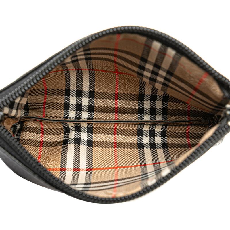 BURBERRY バーバリー ノバチェック シャドーホース 巾着 ショルダー 