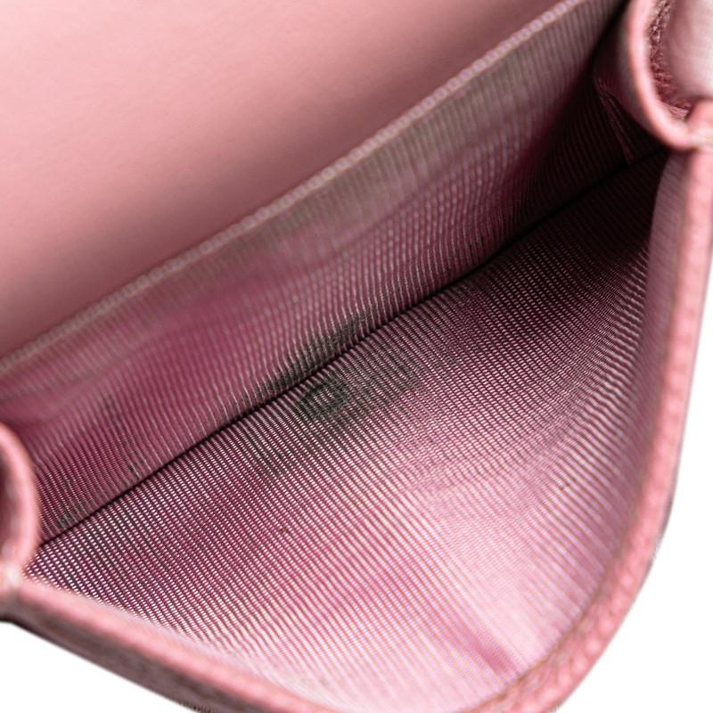 ■中古■　ディオール モンテーニュ 三つ折り 財布 コンパクトウォレット レザー ブラック 【280412】8 Dior - □中古□ ディオール モンテーニュ 三つ折り 財布 コンパクト