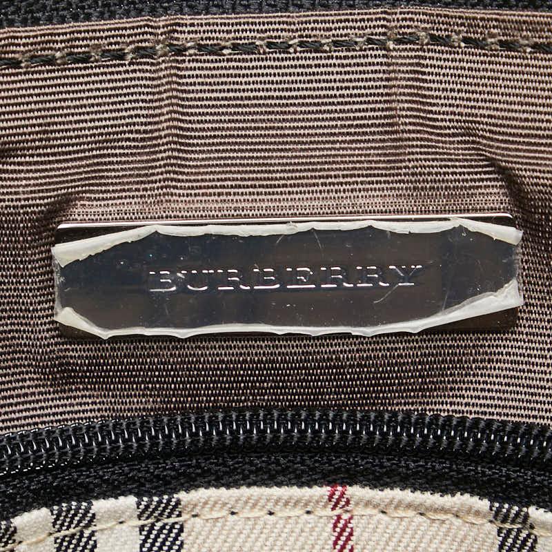 BURBERRY バーバリー ノバチェック ロゴプレート ワンショルダーバッグ  