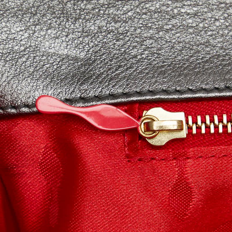 Christian Louboutin クリスチャンルブタン リボン クラッチバッグ 