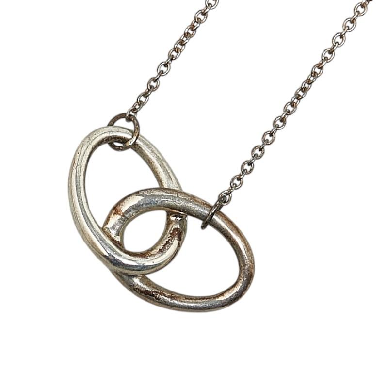 TIFFANY&Co. ティファニー ダブルループ ネックレス シルバー TIFFANY&Co. ティファニー ダブルループ ネックレス シルバー