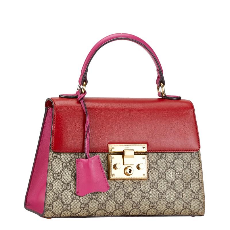 美品◇グッチ GGスプリーム ビジネスバッグ 2WAY ショルダー ベージュ 鞄 GG グッチ ビジネスバッグ ブリーフケース GGスプリーム ベージュ