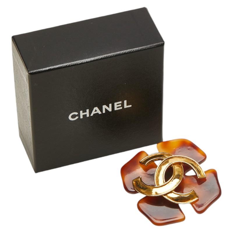 CHANEL シャネル ヴィンテージ ココマーク ブローチ ゴールド CHANEL シャネル ヴィンテージ ココマーク ブローチ ゴールド