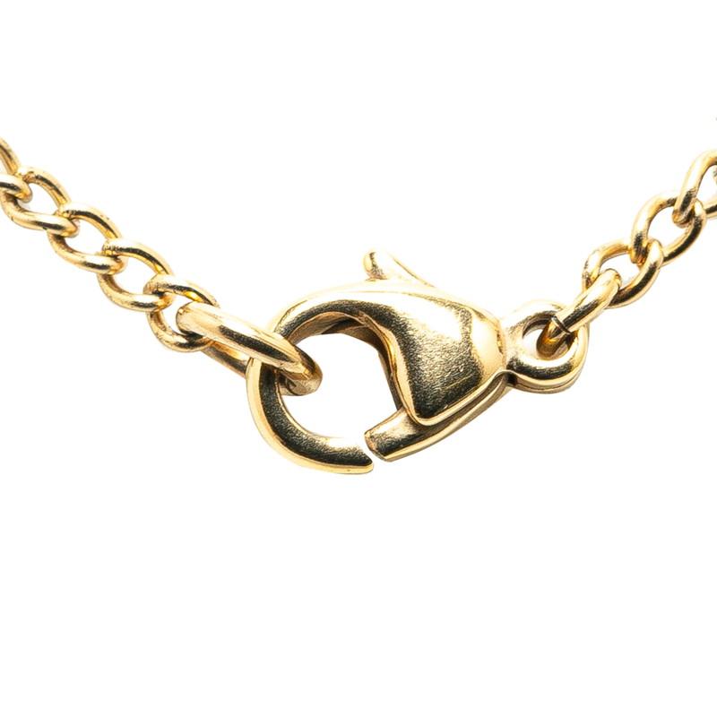 CHANEL シャネル ココマーク キノコ モチーフ ネックレス ゴールド 