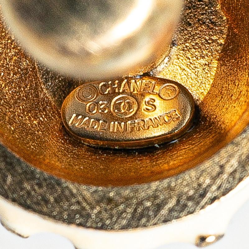 CHANEL シャネル ココマーク キノコ モチーフ ネックレス ゴールド 