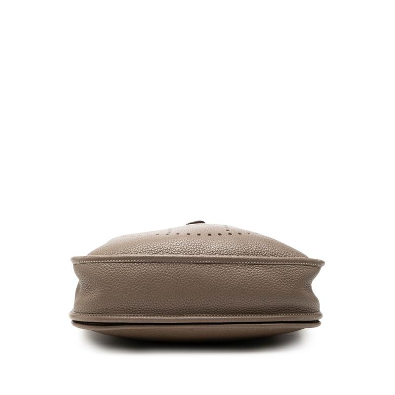 最終価格 HERMES エルメス エブリン 3PM エトゥープ ショルダーバッグ HERMES（エルメス） エブリン3 PM 斜め掛け ショルダーバッグ