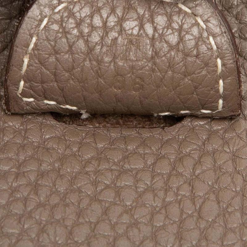 最終価格 HERMES エルメス エブリン 3PM エトゥープ ショルダーバッグ HERMES（エルメス） エブリン3 PM 斜め掛け ショルダーバッグ