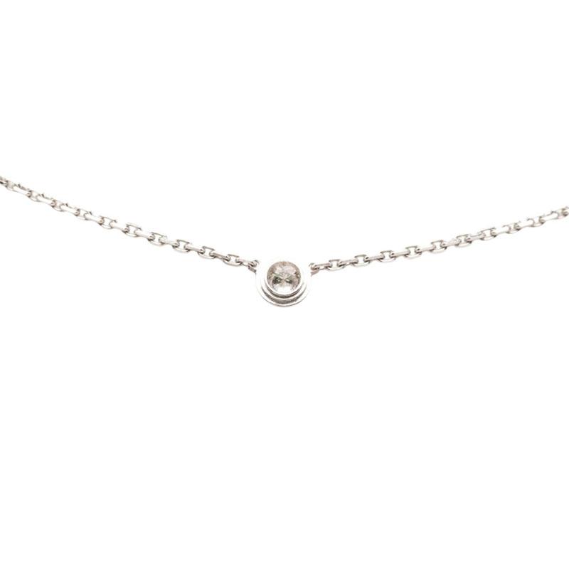 Cartier（カルティエ） ディアマンレジェ ダムール XS 1P ネックレス