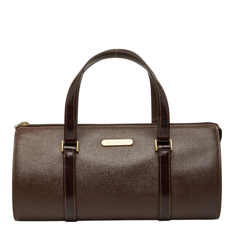 BURBERRY（バーバリー） ハンドバッグ ミニボストンバッグ ブラウン