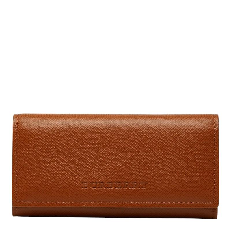 希少 未使用✨BURBERRY ノバチェック 4連キーケース レザー ブラウン BURBERRY（バーバリー） ノバチェック 4連 キーケース ブラウン レザー