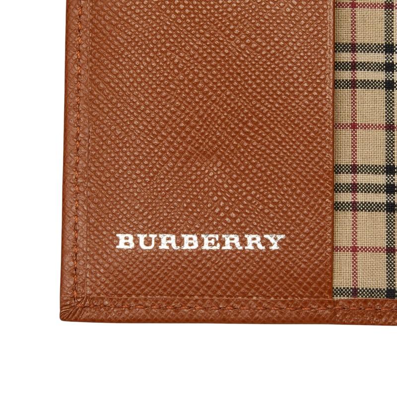 新品未使用品　BURBERRY LONDON キーケース　ノバチェック　ブラウン BURBERRY（バーバリー） ノバチェック 4連 キーケース ブラウン レザー