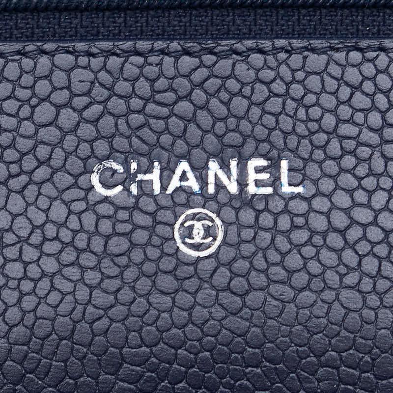 CHANEL（シャネル） ココマーク マトラッセ 長財布 チェーンウォレット