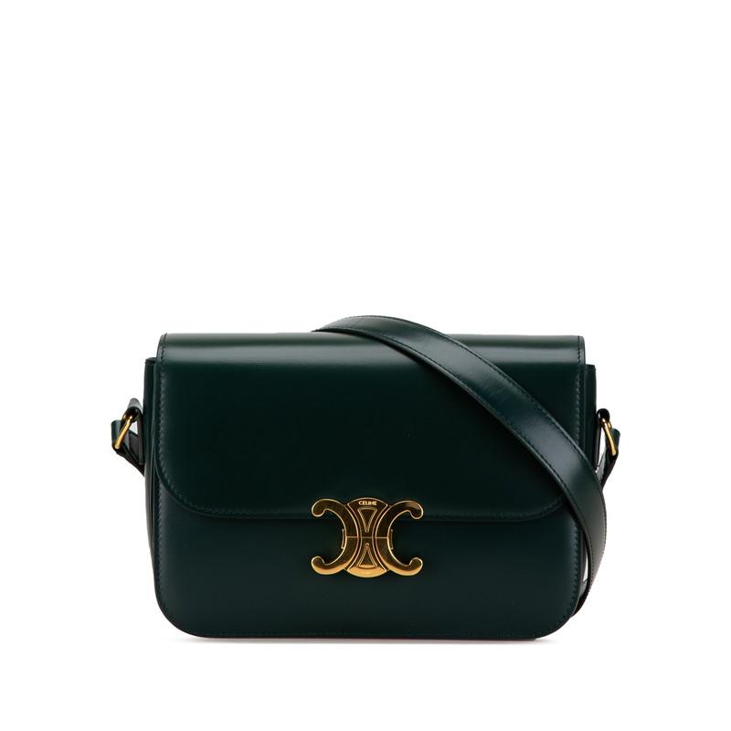 CELINE セリーヌ トリオンフ クラシック ショルダーバッグ CELINE セリーヌ トリオンフ クラシック ショルダーバッグ