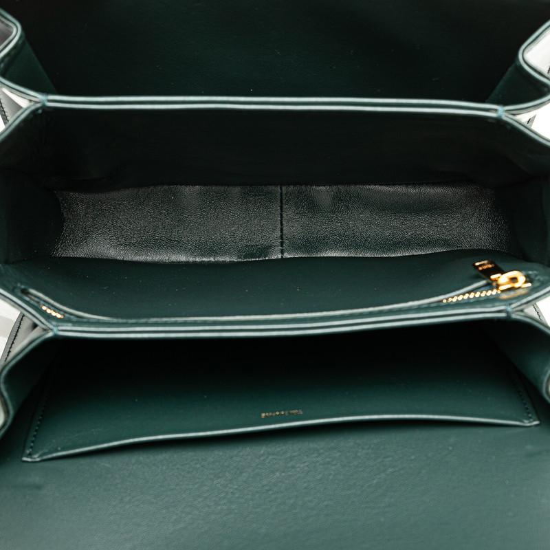 CELINE（セリーヌ） トリオンフ クラシック ショルダーバッグ グリーン