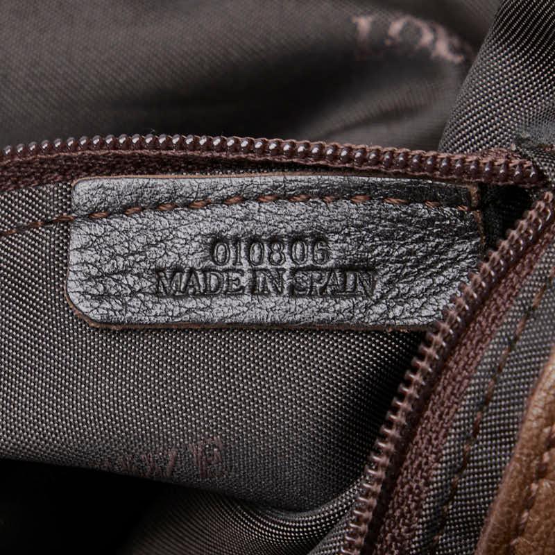 LOEWE（ロエベ） アナグラム ナッパアイレ ハンドバッグ ブラウン