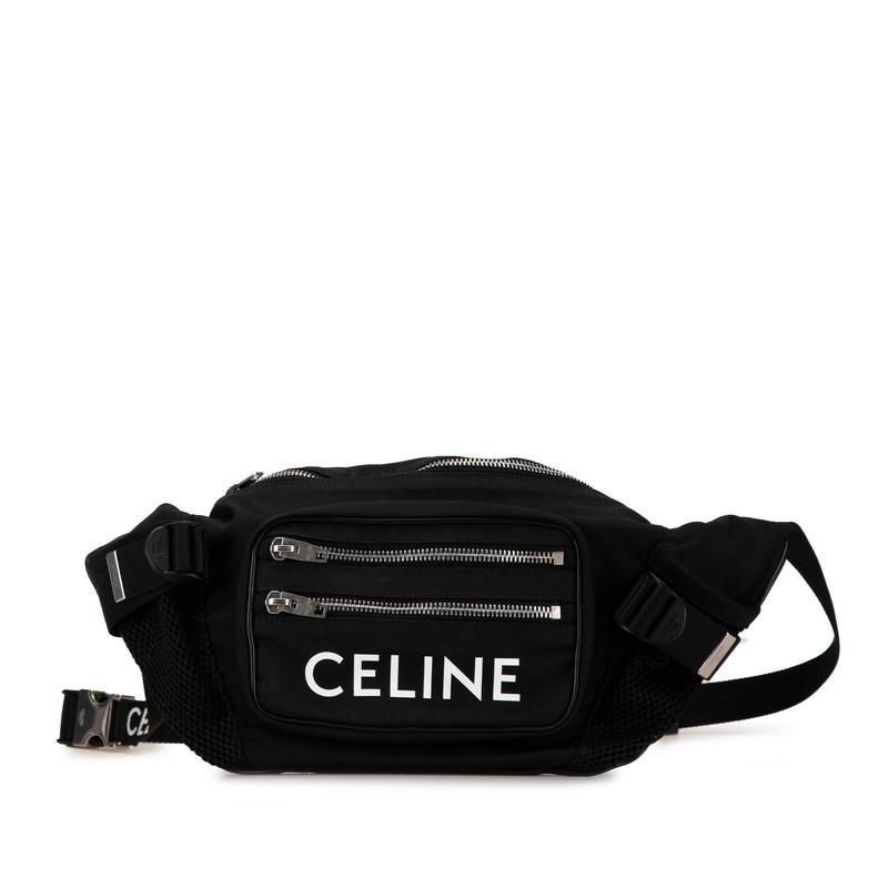 CELINE（セリーヌ） ロゴプリント ウエストバッグ ボディバッグ 198682