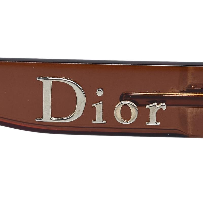 ディオール サングラス GLOSSY 1 KDCOR ブラウン プラスチック