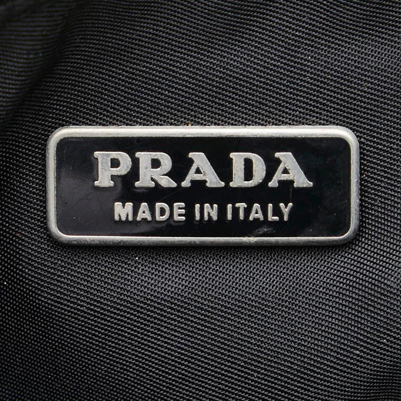 PRADA プラダ 三角ロゴプレート アクセサリーポーチ ブラック PRADA プラダ 三角ロゴプレート アクセサリーポーチ ブラック