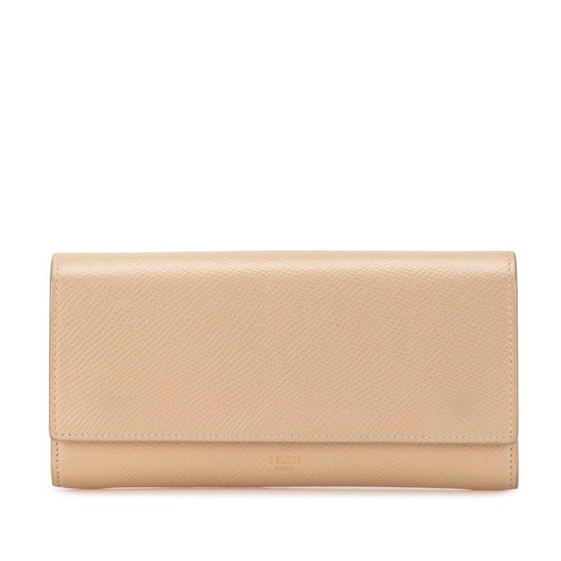 CELINE（セリーヌ） ラージ フラップウォレット 長財布 10B563