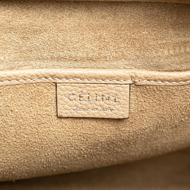 CELINE セリーヌ ラゲージ ナノショッパー ハンドバッグ ショルダー  