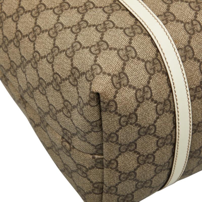 グッチ　GGスプリーム トートバッグ197953 GUCCI（グッチ） GGスプリーム トートバッグ 197953 ベージュ ホワイト