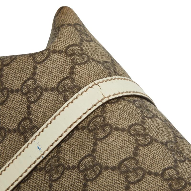 GUCCI（グッチ） GGスプリーム トートバッグ 197953 ベージュ ホワイト