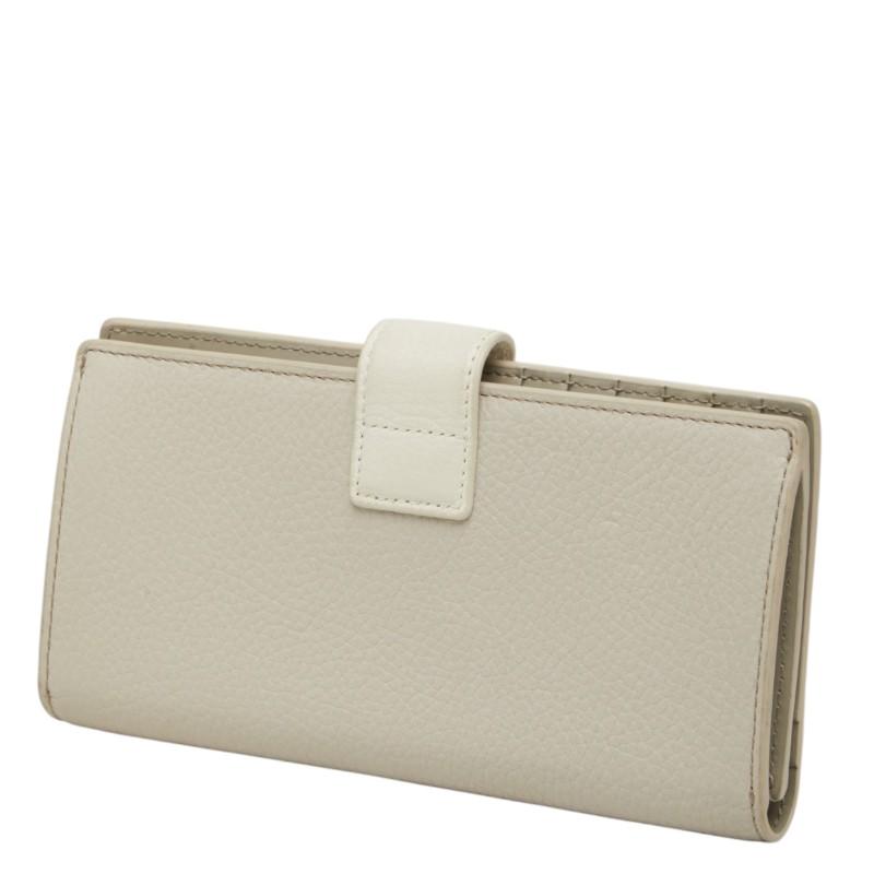 FURLA（フルラ） ソフィア グレイニー 長財布 グレー ホワイト レザー 