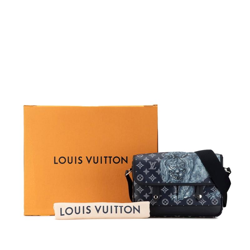 LOUIS VUITTON ルイ ヴィトン モノグラム サバンナ メッセンジャーPM  