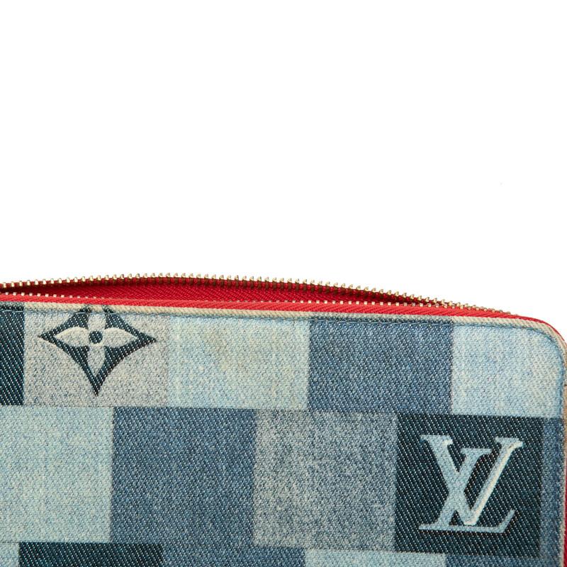ルイヴィトン モノグラム デニム ジッピーウォレット パッチワーク 長財布 箱付 LOUIS VUITTON（ルイ・ヴィトン） ルイ ヴィトン モノグラム デニム