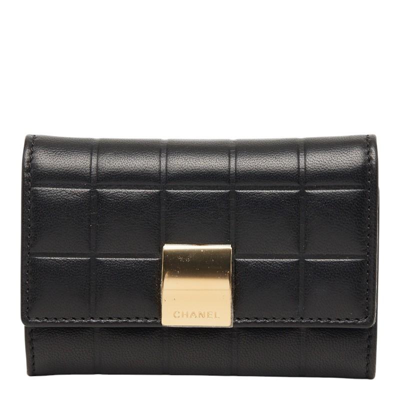 CHANEL（シャネル） チョコバー キーケース ブラック レザー