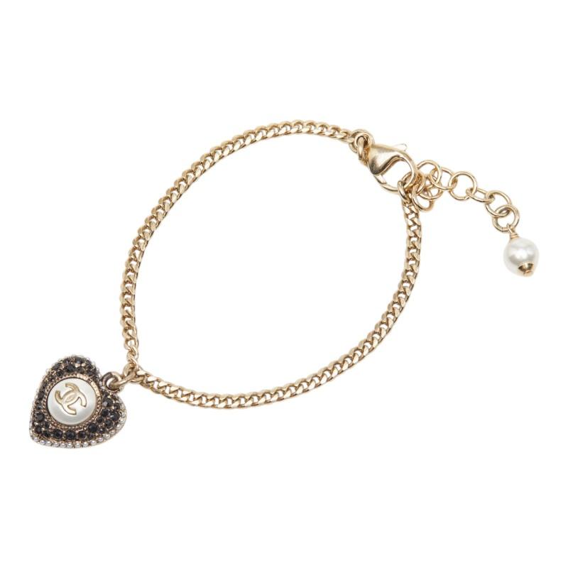 CHANEL（シャネル） ココマーク ハート モチーフ ブレスレット