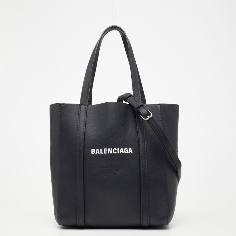 ✨超美✨バレンシアガ　エブリデイ　XXS　2wayハンドバッグ　オールレザー　黒 BALENCIAGA（バレンシアガ） エブリデイ トートXXS トートバッグ