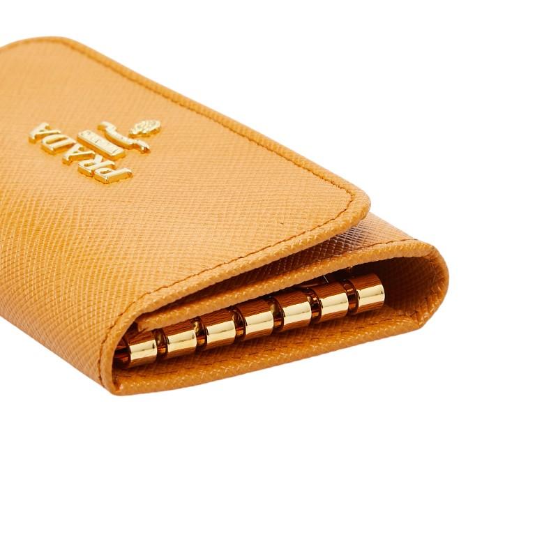 PRADA（プラダ） キーケース KP5052 イエロー サフィアーノレザー