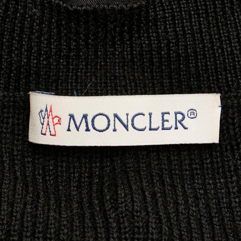 MONCLER モンクレール ABITO アビト ロゴワッペン 切り替えし MONCLER モンクレール ABITO アビト ロゴワッペン 切り替えし