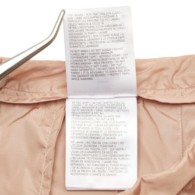 nakh　モンクレール　MONCLER スカート　サイズ38 MONCLER モンクレール ガナ スカート サイズ:38 ピンク ナイロン