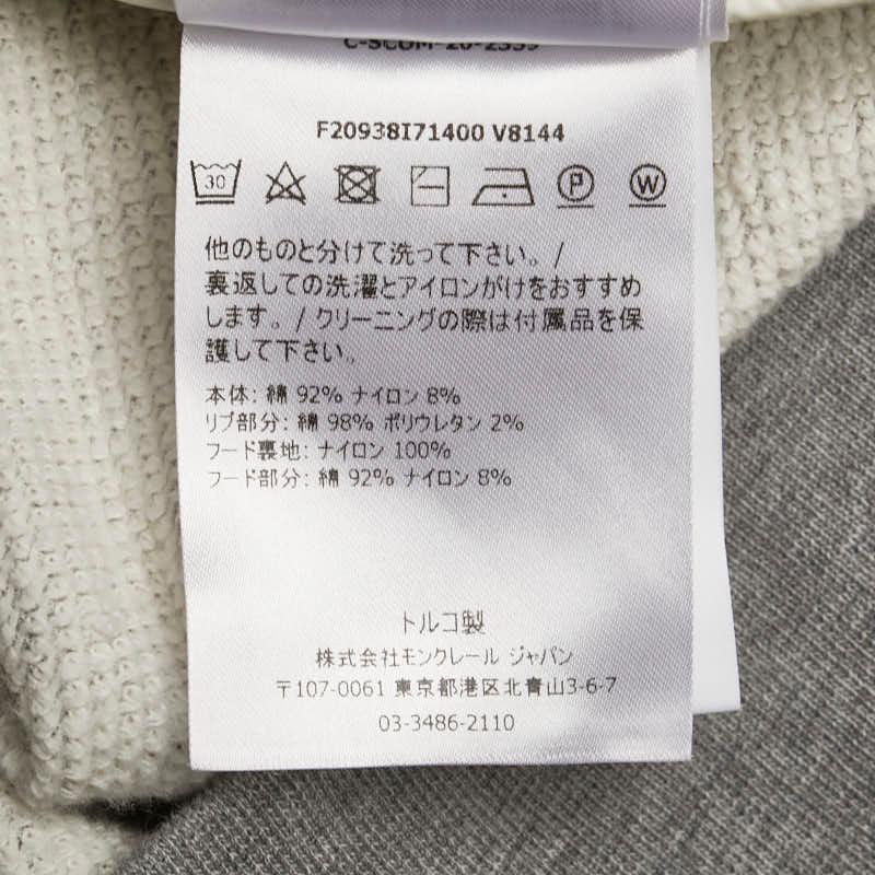 モンクレール ロゴビッグワッペン パーカーワンピース サイズ:XS