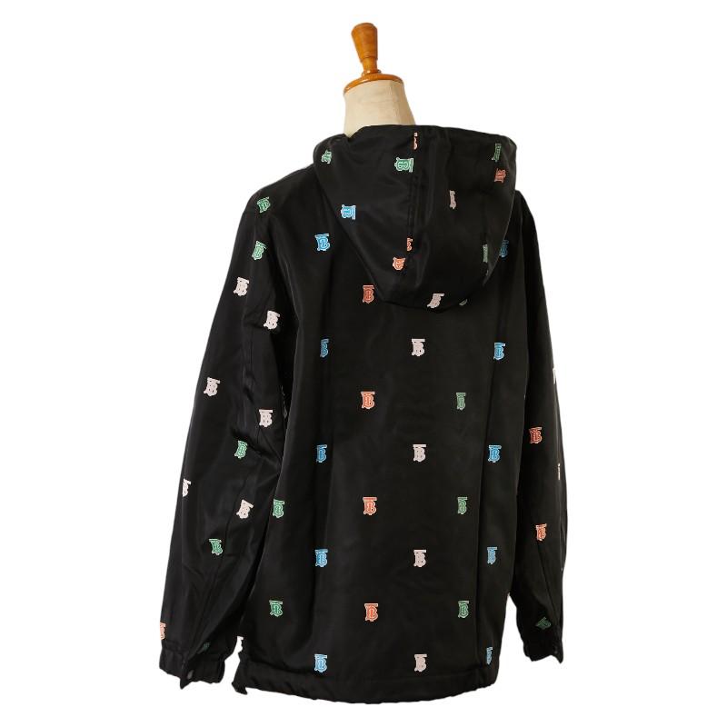 BURBERRY バーバリー TBロゴ ナイロンジャケット サイズ:4 ブラック  